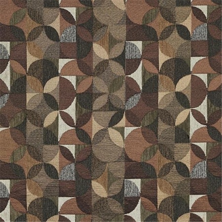Designer Fabrics Designer Fabrics F514 54 in. Wide Grey; Green And Brown; Geometric Chenille Upholstery Fabric F514